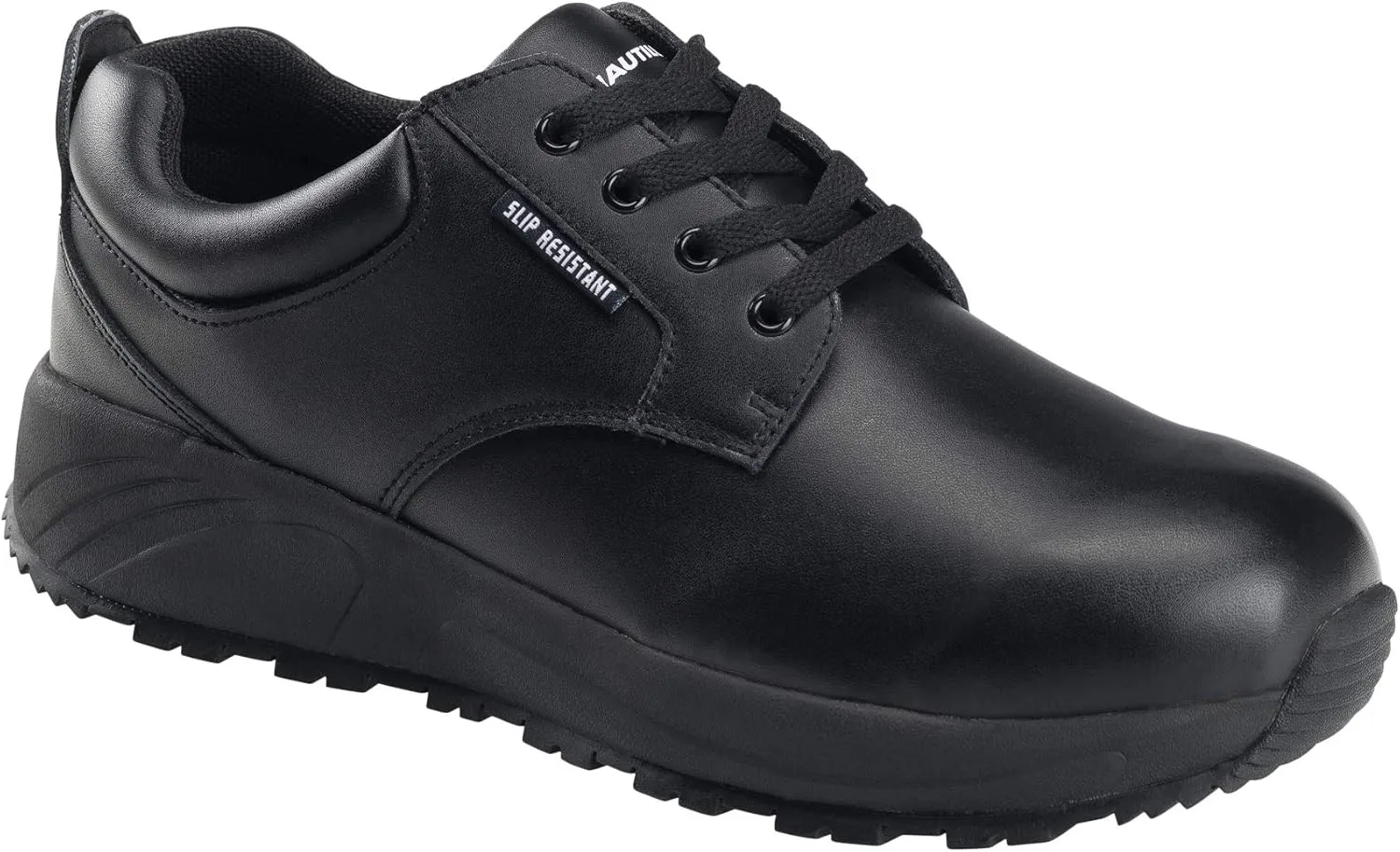Nautilus Safety Footwear Specialty EH N5062 Women's Oxford Work Shoes, 7.5 W Black