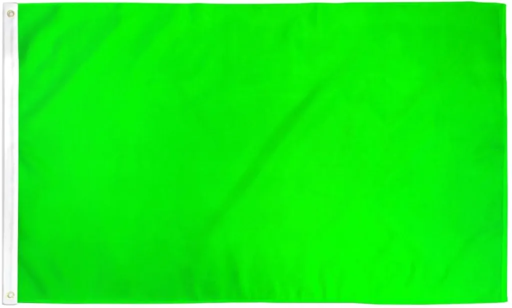 Neon Green Solid Color 2x3ft DuraFlag
