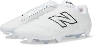 New Balance Unisex BurnX4 Lacrosse Shoe, White/Grey Matter, 11 US Men