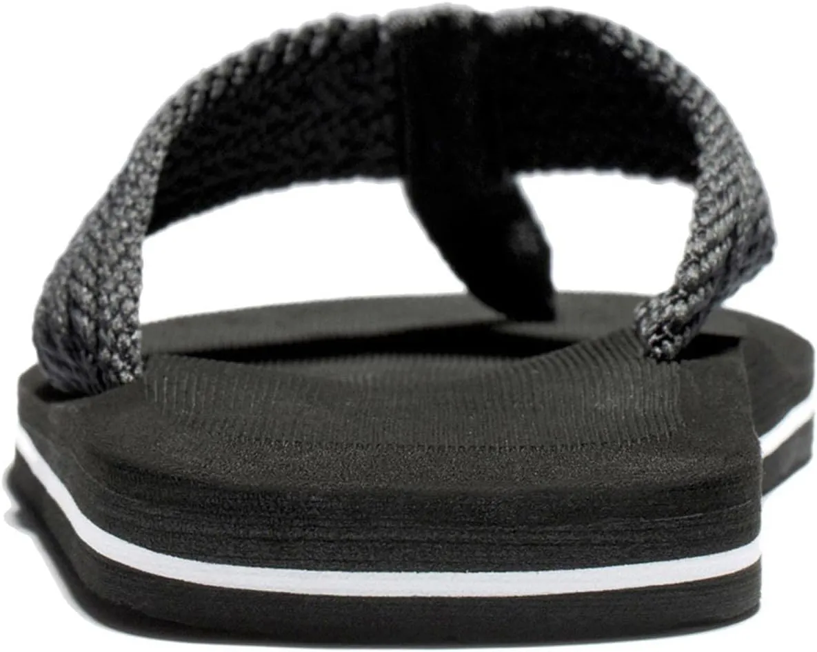 NewDenBer Mens Flip Flops Comfortable Thong Sandals Lightweight Summer Beach Sandals