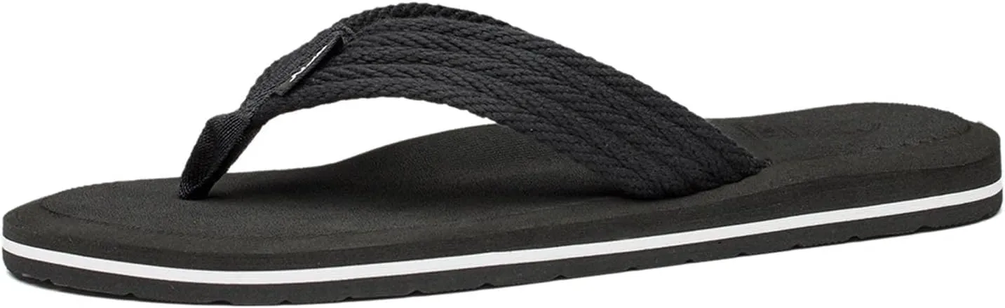 NewDenBer Mens Flip Flops Comfortable Thong Sandals Lightweight Summer Beach Sandals