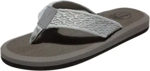 NewDenBer Mens Flip Flops Comfortable Thong Sandals Lightweight Summer Beach Sandals
