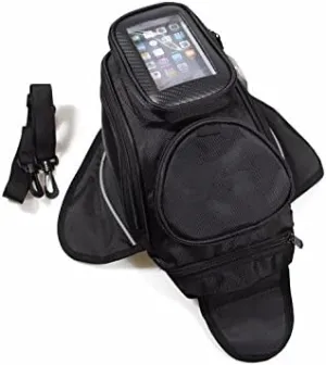 Niree Motorcycle Accessories Oil Fuel Tank Bag Magnet Pack MotoGear For GPS Or Cell Phone Waterproof Bag for Triumph ROCKET III CLASSIC SPRINT GT DAYTONA 600/650 SPRINT ST/RS ROCKET III AMERICA/LT