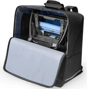 ORKELS Large Stroller Carry Bag Compatible with UPPAbaby MINU V2 and MINU for Airplane Travel, Stroller Gate Check Bag Backpack, Durable Baby Stroller Storage Bag for Accessories Bag Only, Black