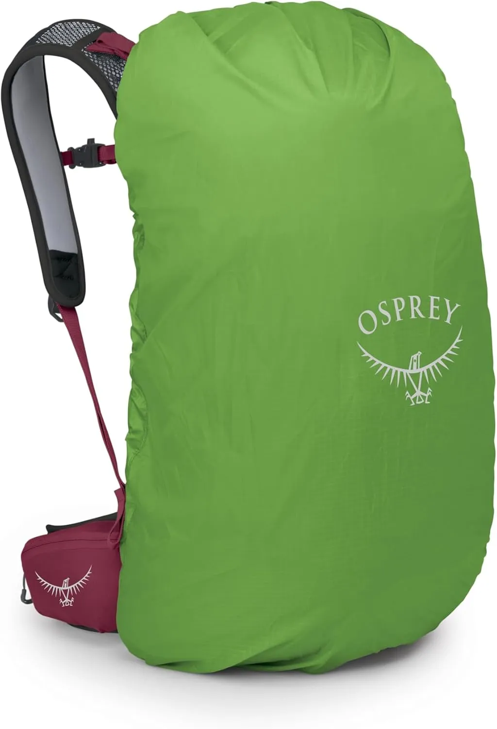 Osprey Hikelite 28L Unisex Hiking Backpack, Chameleon/Black, M/L