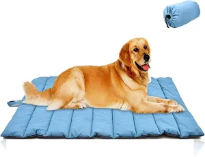 Outdoor Dog Bed, Waterproof, Washable, Large Size, Durable, Water Resistant, Portable and Camping Travel Pet Mat 51X35