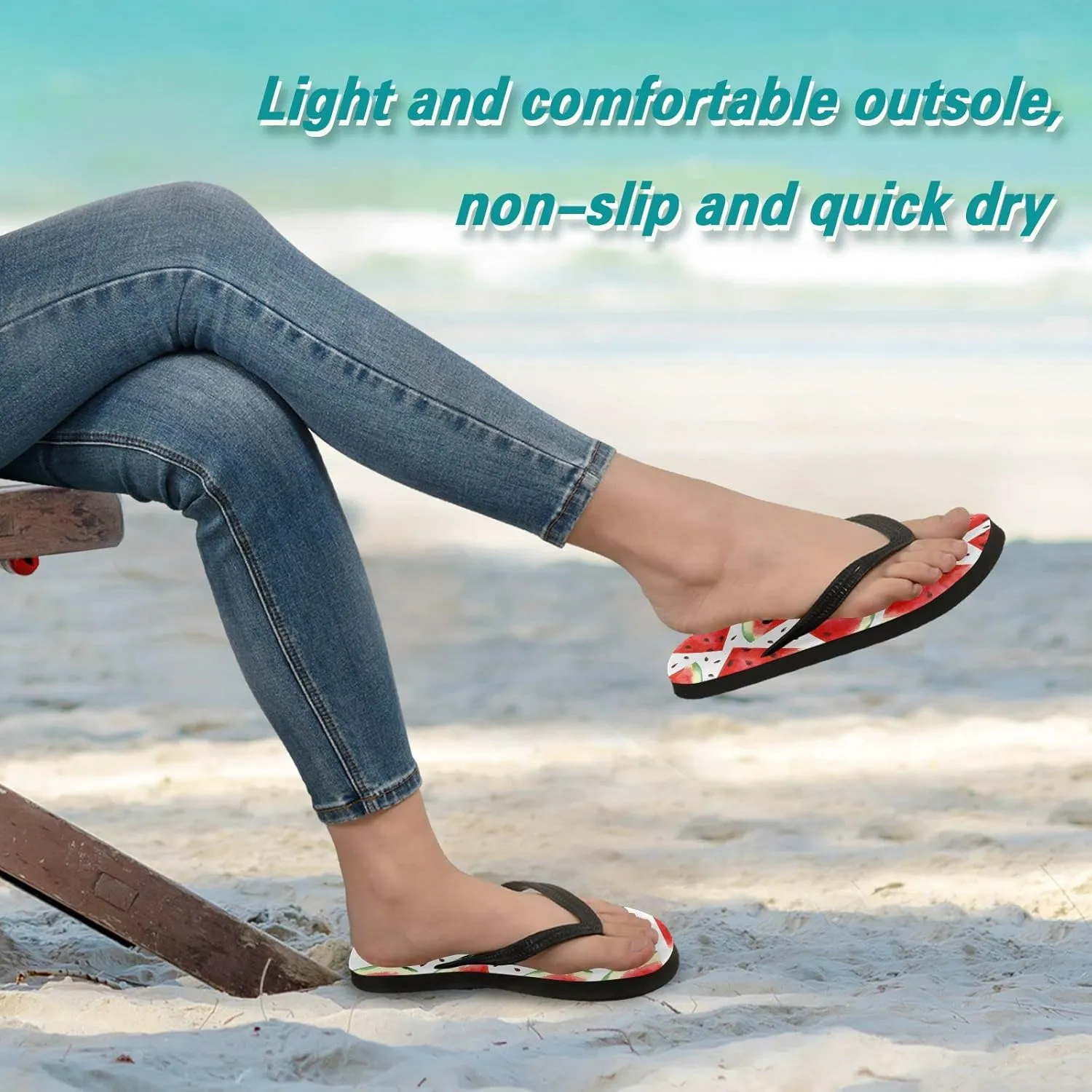 Oyihfvs Flip Flops Flip Sandal Home Slippers Hotel Spa Bedroom for Men Women XS-XXL