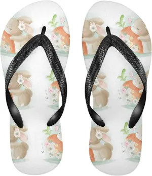 Oyihfvs Flip Flops Flip Sandal Home Slippers Hotel Spa Bedroom for Men Women XS-XXL