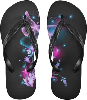 Oyihfvs Flip Flops Flip Sandal Home Slippers Hotel Spa Bedroom for Men Women XS-XXL