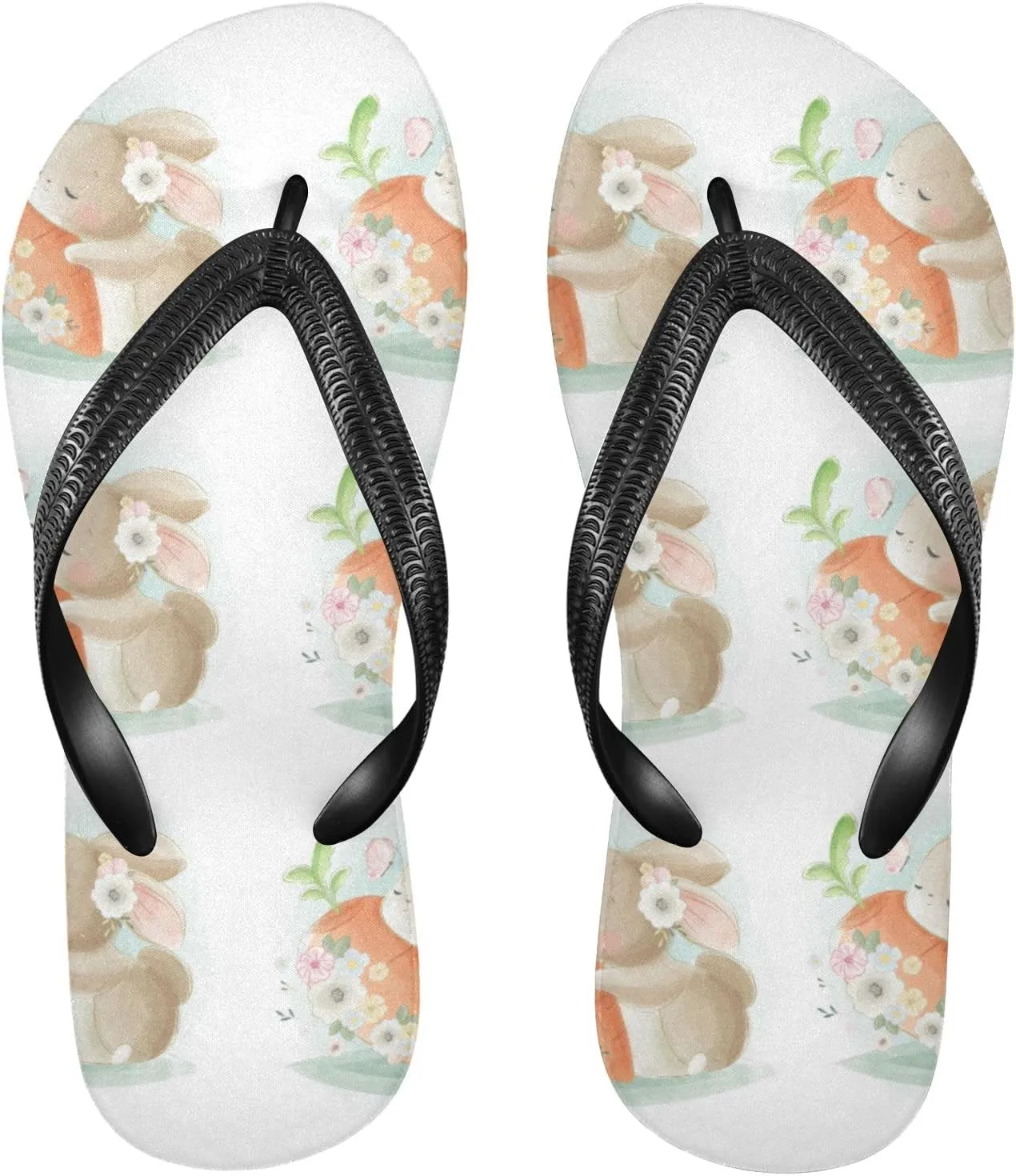 Oyihfvs Flip Flops Flip Sandal Home Slippers Hotel Spa Bedroom for Men Women XS-XXL