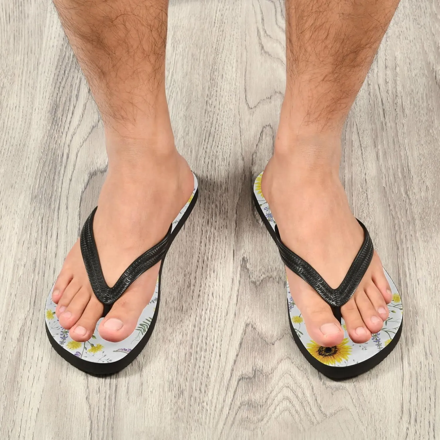 Oyihfvs Flip Flops Flip Sandal Home Slippers Hotel Spa Bedroom for Men Women XS-XXL