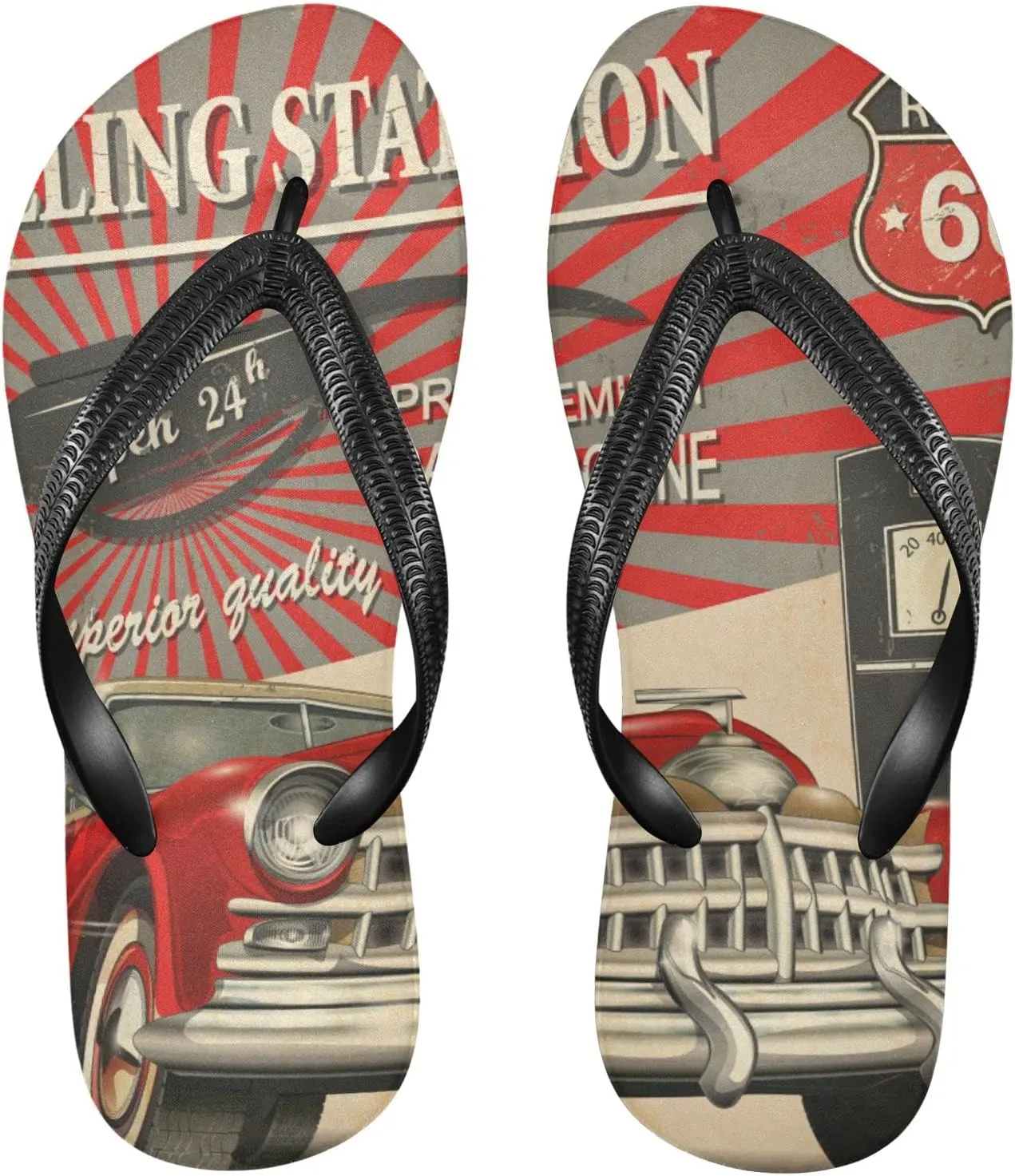 Oyihfvs Flip Flops Flip Sandal Home Slippers Hotel Spa Bedroom for Men Women XS-XXL