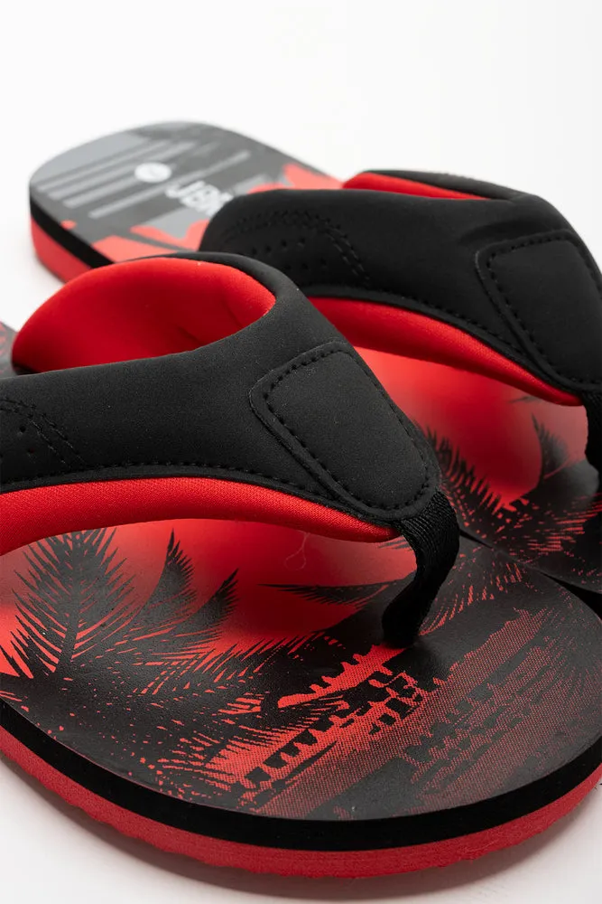 Padded Flip Flop Black