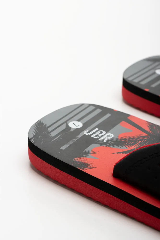 Padded Flip Flop Black