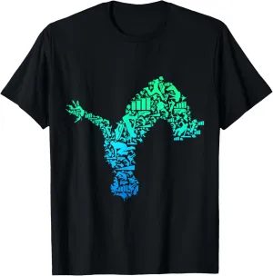 Parkour Freerunner Freerunning Traceur Kids Boys Men T-Shirt