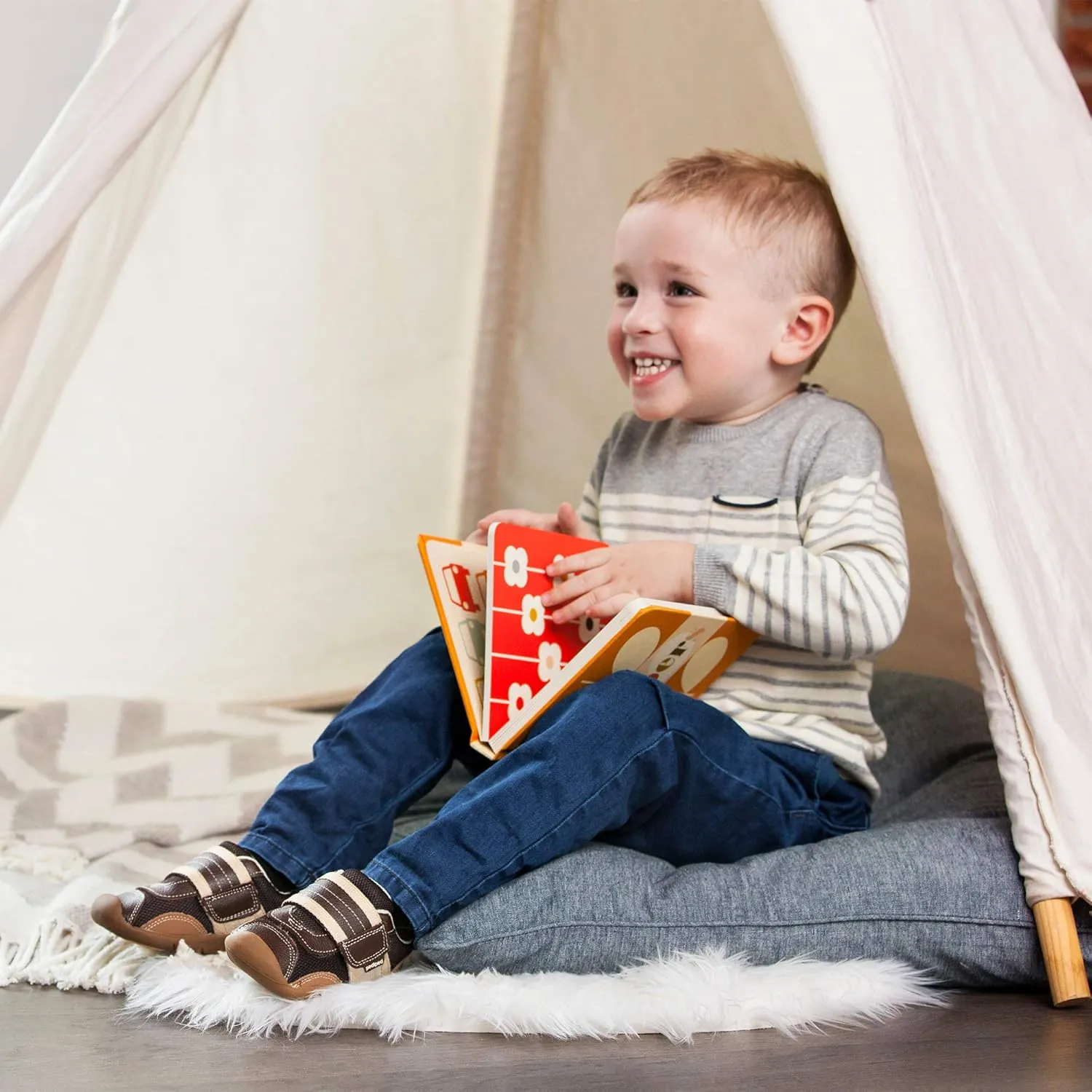pediped Grip-N-Go Adrian Sneaker (Toddler)