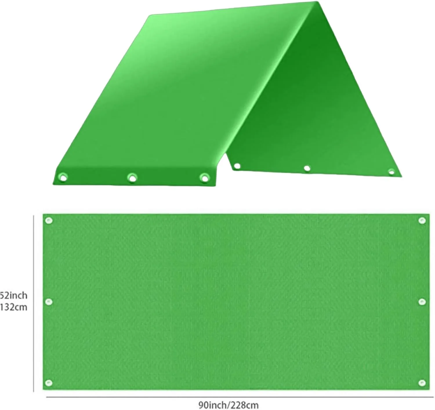 playsets Canopy Cover - Water Resistant Play Tent Roof, Uv Blocking Fabric | Outdoor Protective Shade Cover with Rainproof Layer, Portable Shelter for Children's Backyard Play Area Amusement Setup