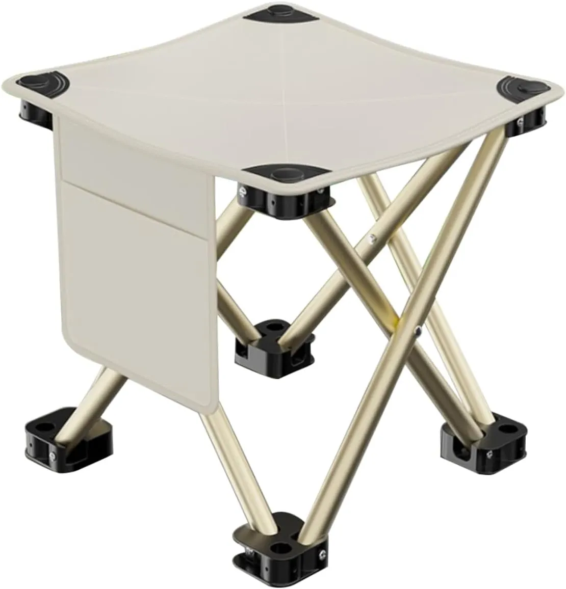Portable Folding Stool Lightweight Camping Chair Durable Construction No Assembly Required Easy to Carry for Outdoor Fishing Hiking Travel and Camping Activities