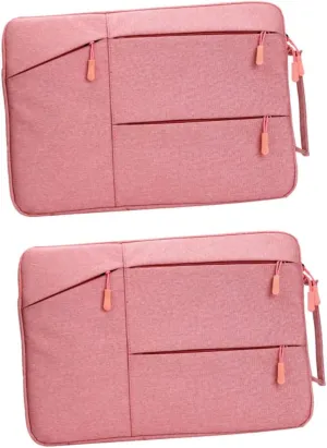 Portable Laptop Bag Briefcase for Men and Women Durable Notebook Handbag with Strong Texture for Scratch