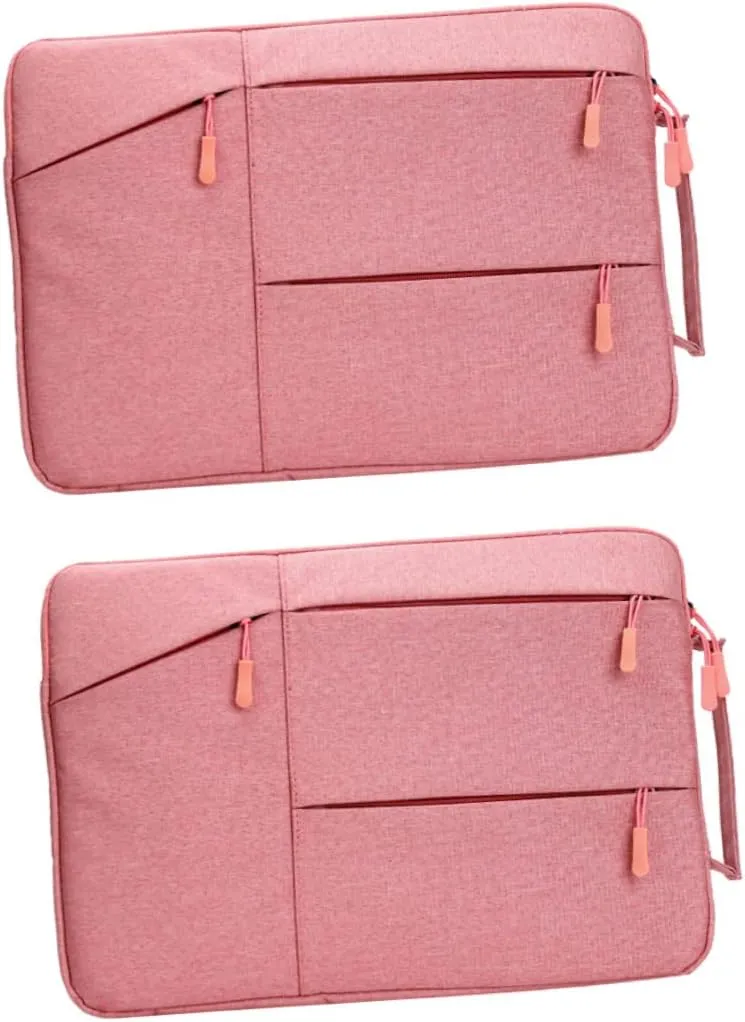 Portable Laptop Bag Briefcase for Men and Women Durable Notebook Handbag with Strong Texture for Scratch