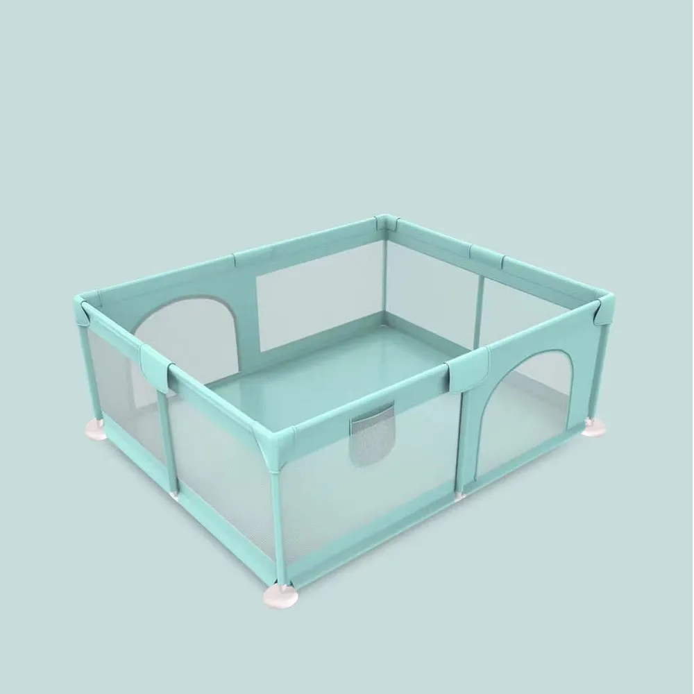 Portable Large Baby Fence Area, Large Baby Playpen, Anti-Slip Play Yard For Toddlers