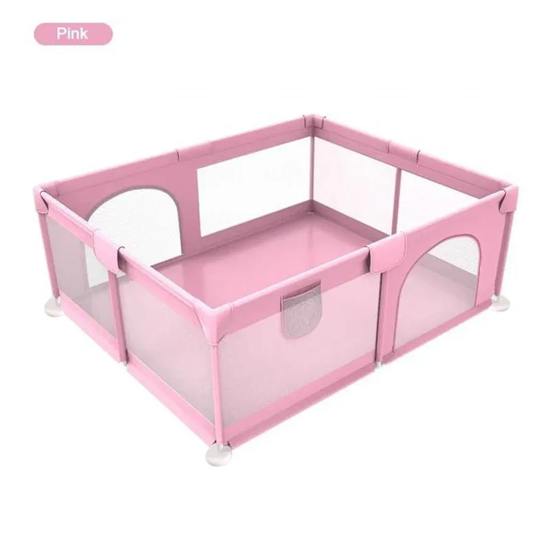 Portable Large Baby Fence Area, Large Baby Playpen, Anti-Slip Play Yard For Toddlers