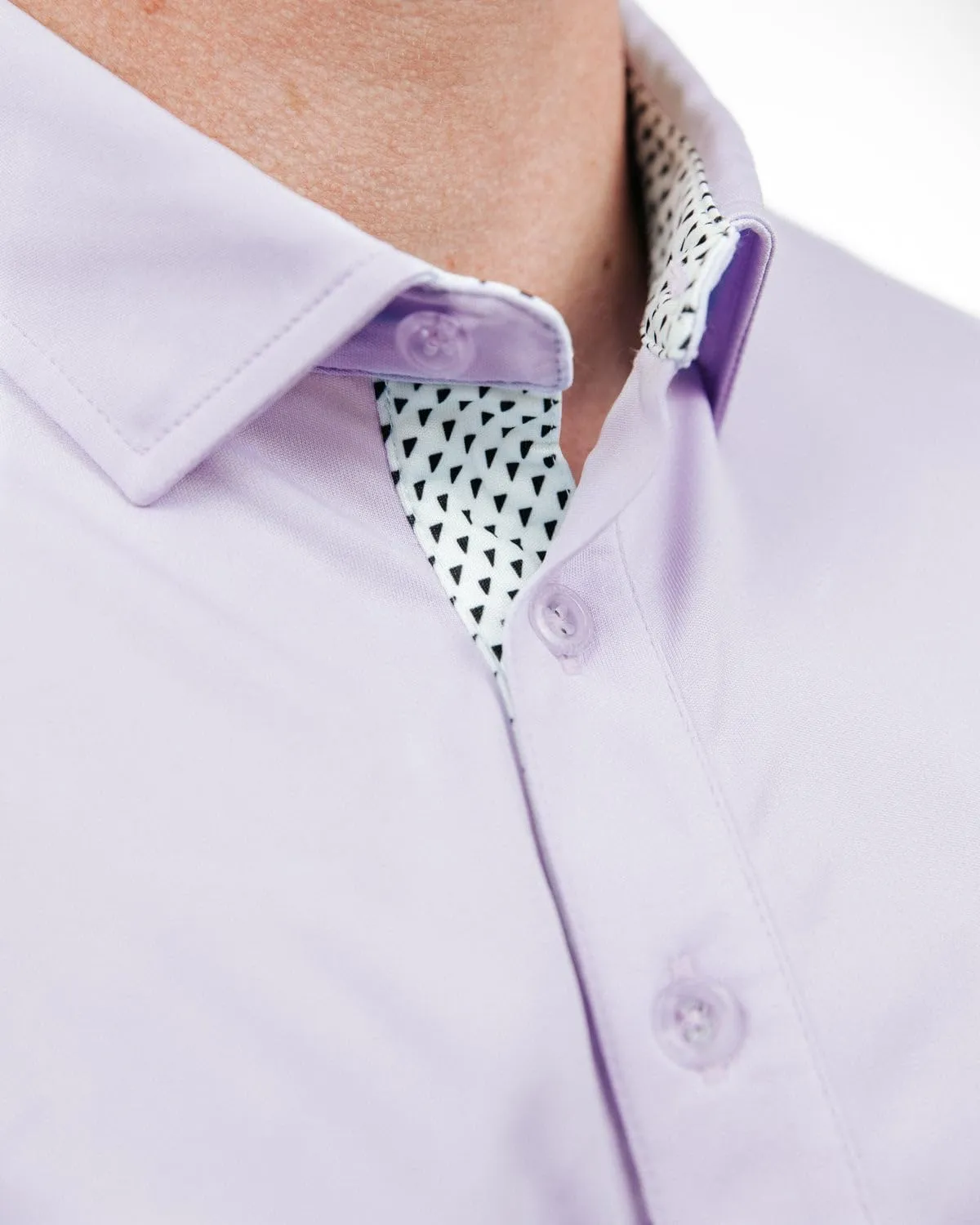 Primo Classic Collar Golf Polo, Lightweight, 100% Polyester, Curved Hem