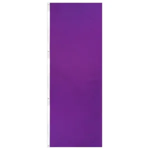 Purple Solid Color 3x8ft DuraFlag Banner