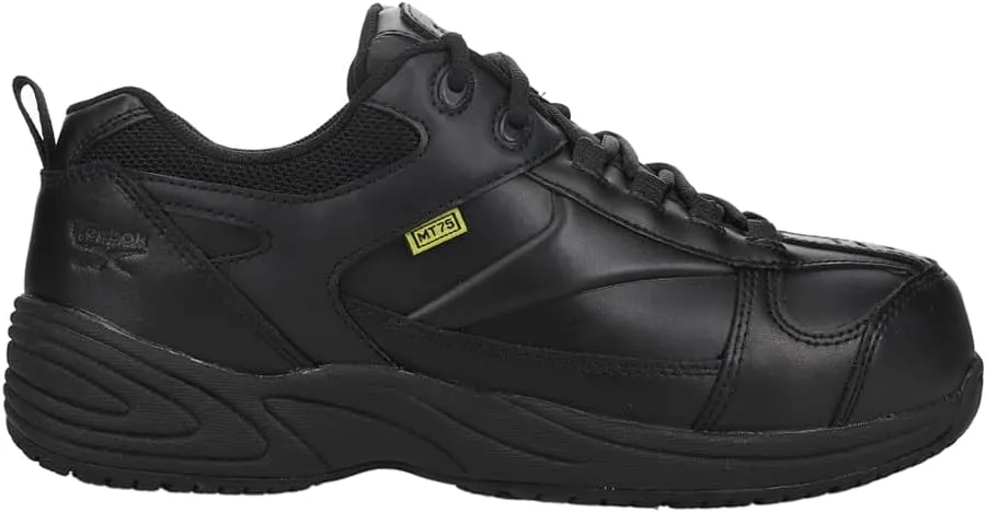 Reebok Mens Centose Met Guard Composite Toe Electrical Hazard Work Safety Shoes Casual - Black - Size 10.5 2E