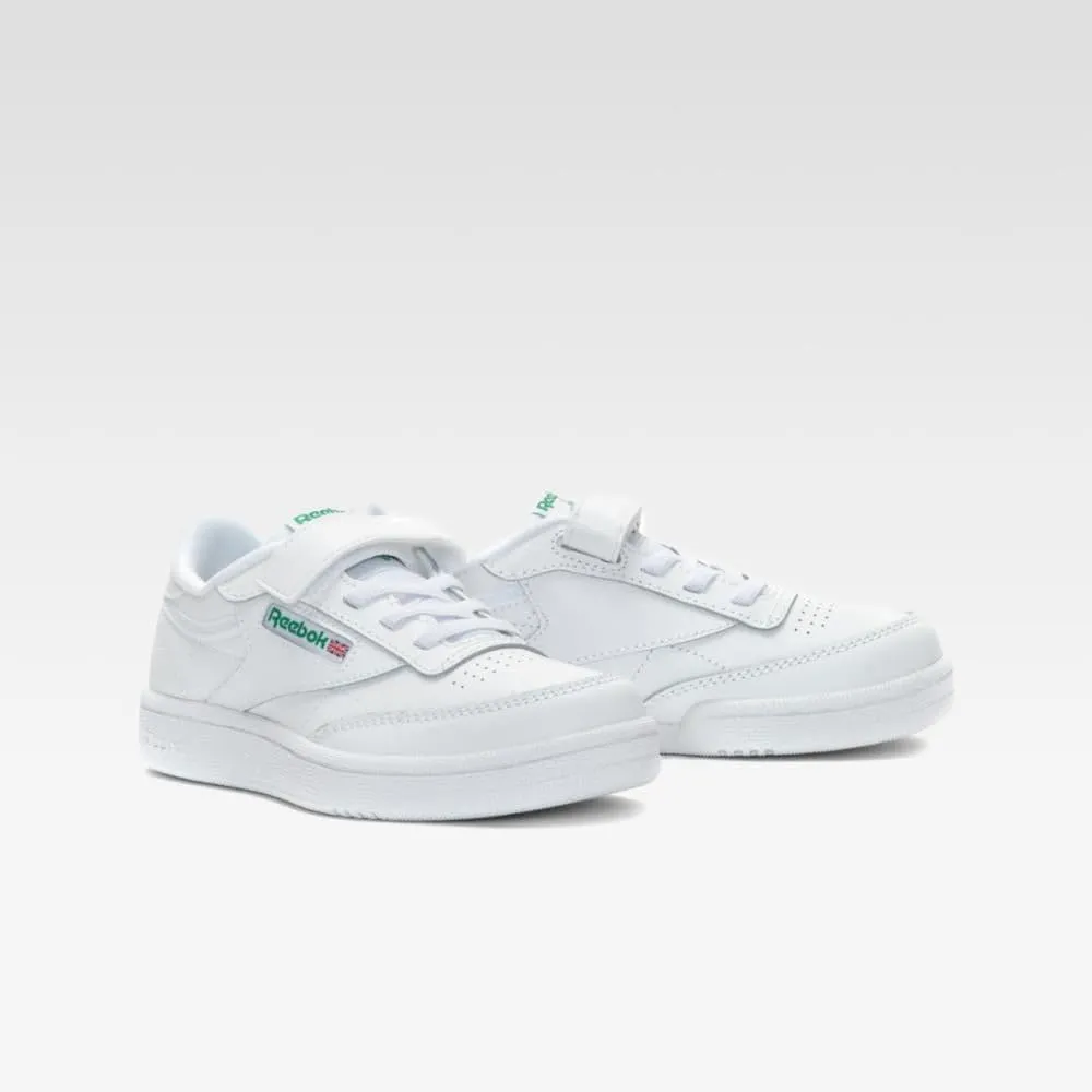 Reebok Unisex-Child Club C 1 Velcro Sneaker