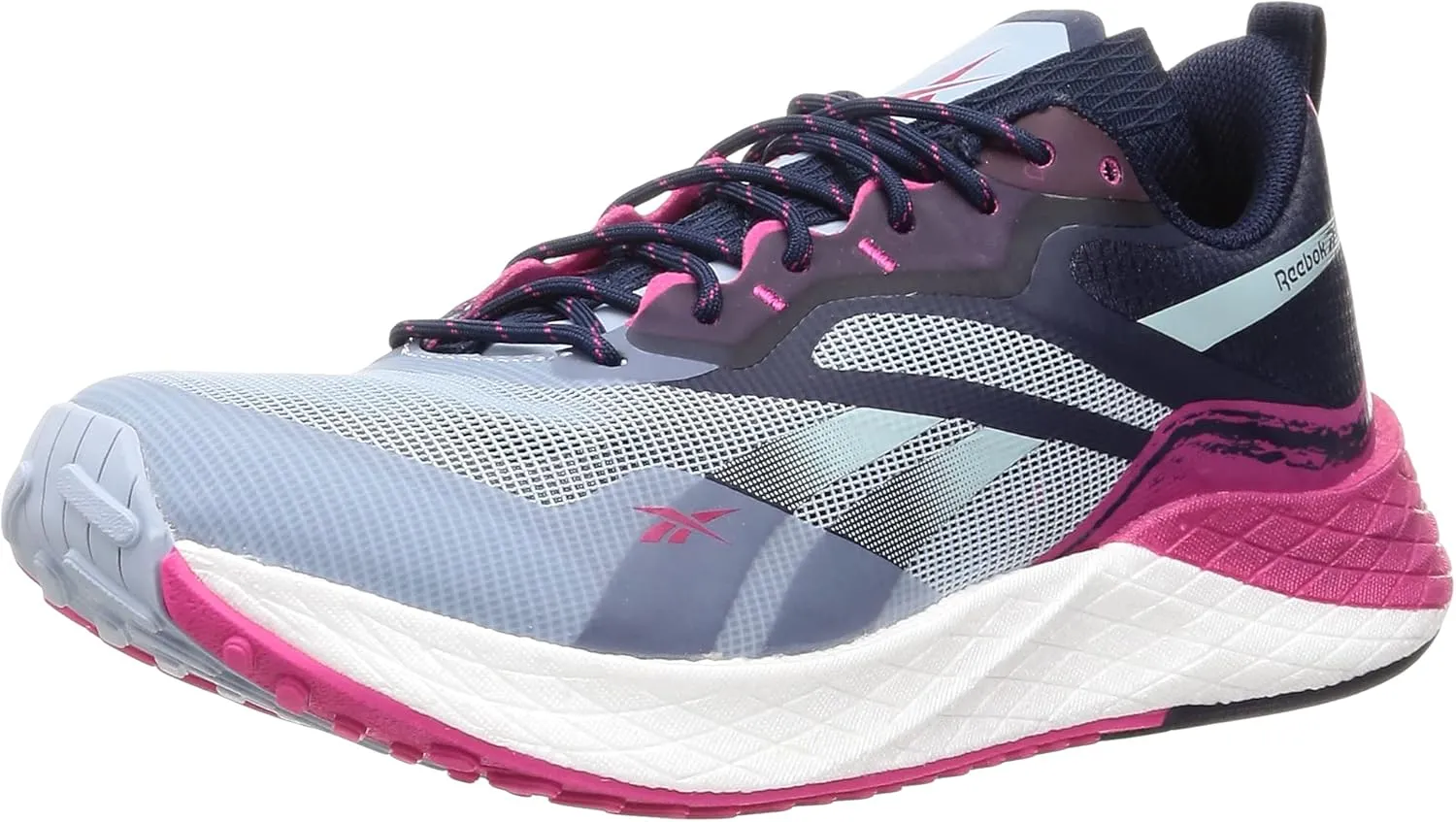 Reebok(リーボック) Women Running Shoe, Gabble Grey/Pursuit Pink/Vector Navy (S23935), 24.5 cm