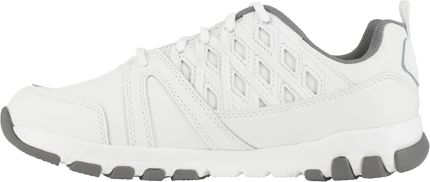 Reebok Women's Rb424 Sublite Cushion Work Safety Toe Athletic Shoe White Industrial & Construction