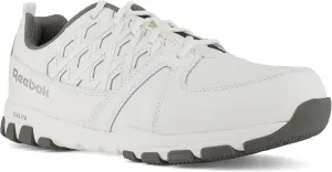 Reebok Work Women's RB434 Sublite Cushion Work Safety Toe Athletic Steel Oxford Shoe White