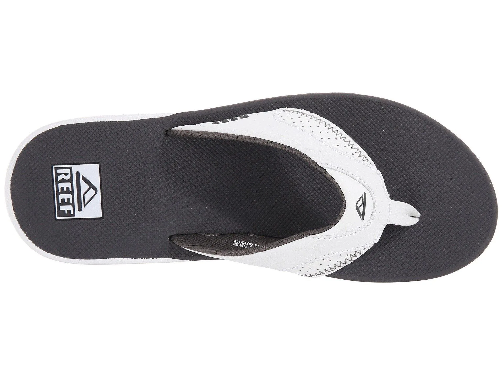Reef Men's Fanning Bottle Opener Black, Brown, Gray Olive Navy Sandal