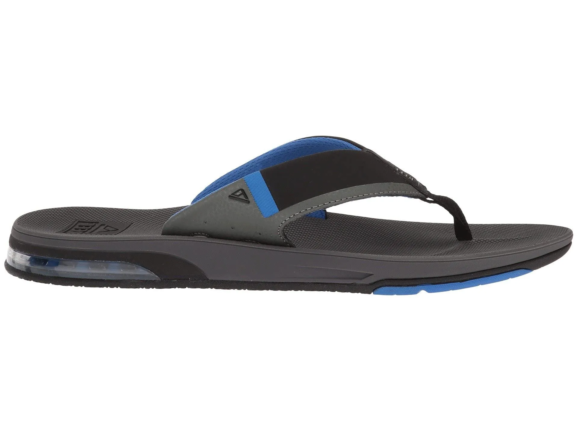 Reef Men's Fanning Bottle Opener Black, Brown, Gray Olive Navy Sandal