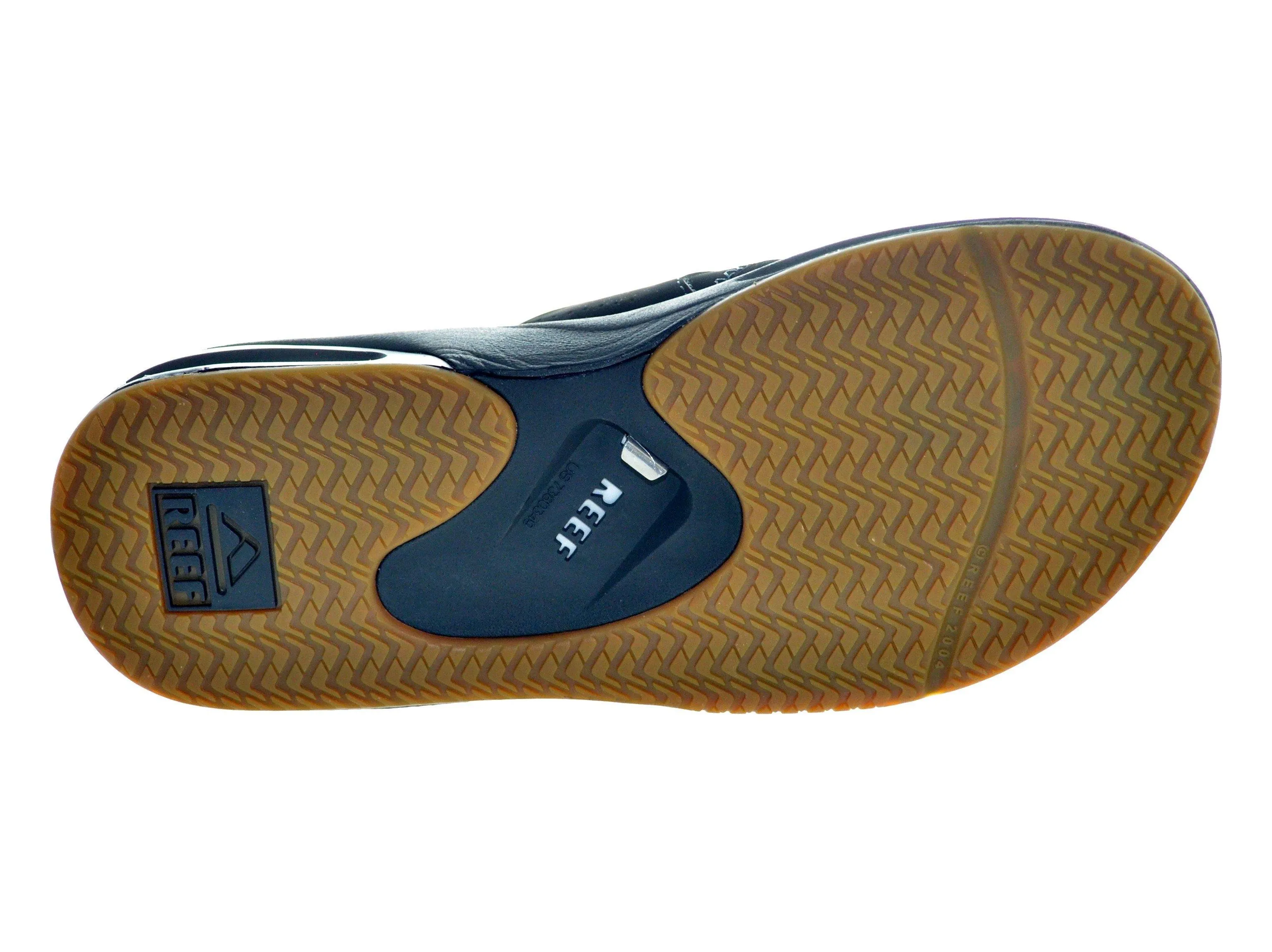 Reef Men's Fanning Bottle Opener Black, Brown, Gray Olive Navy Sandal