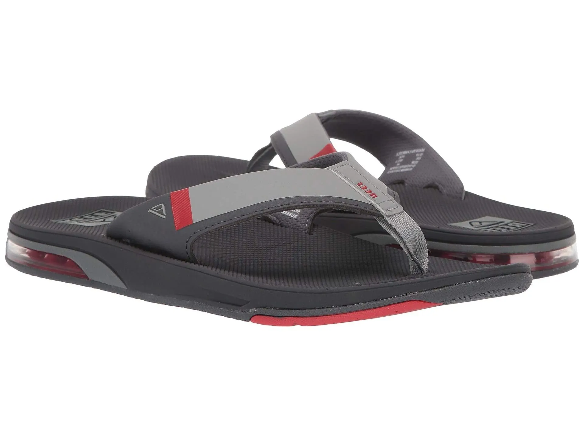 Reef Men's Fanning Bottle Opener Black, Brown, Gray Olive Navy Sandal