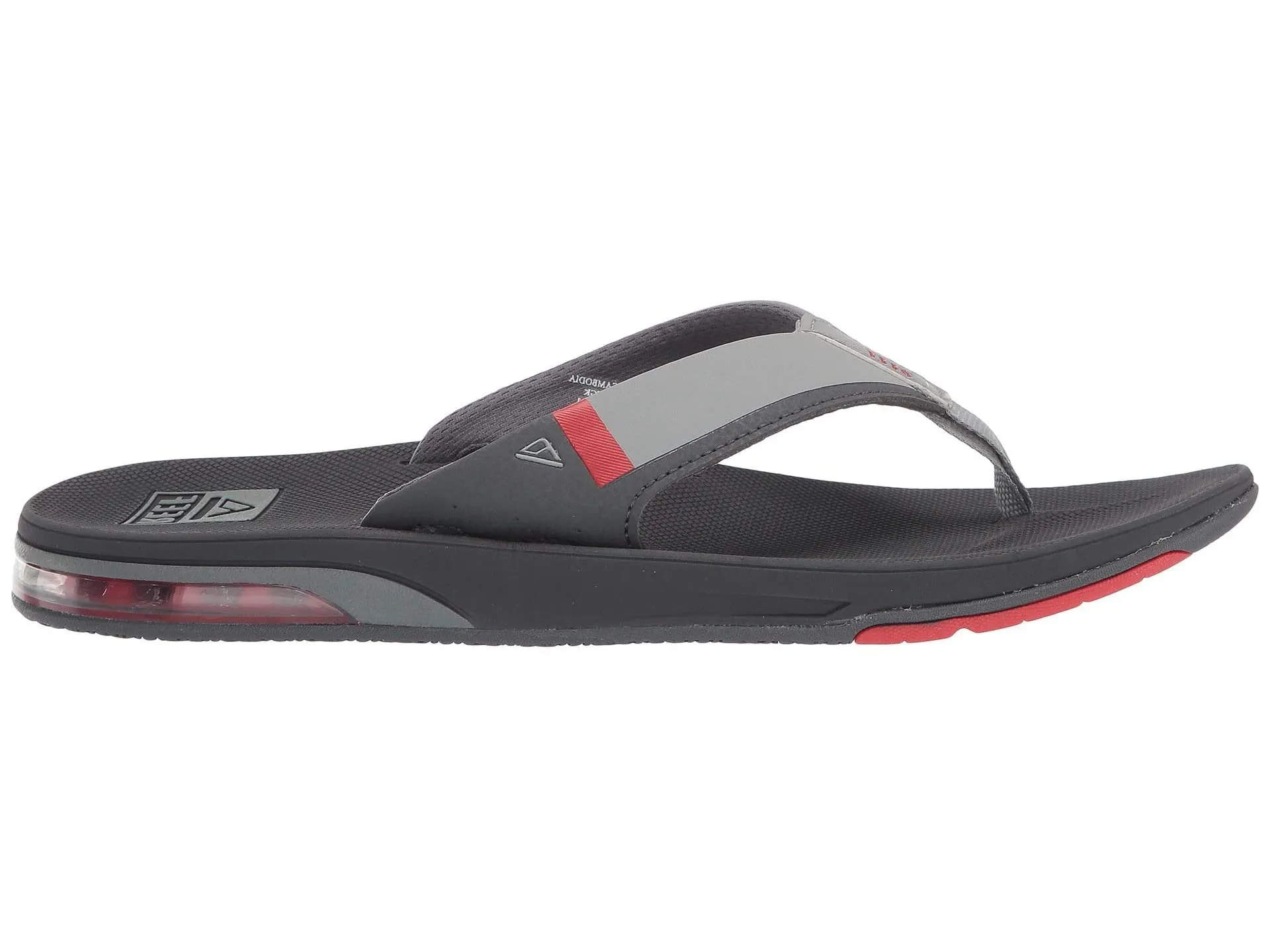 Reef Men's Fanning Bottle Opener Black, Brown, Gray Olive Navy Sandal