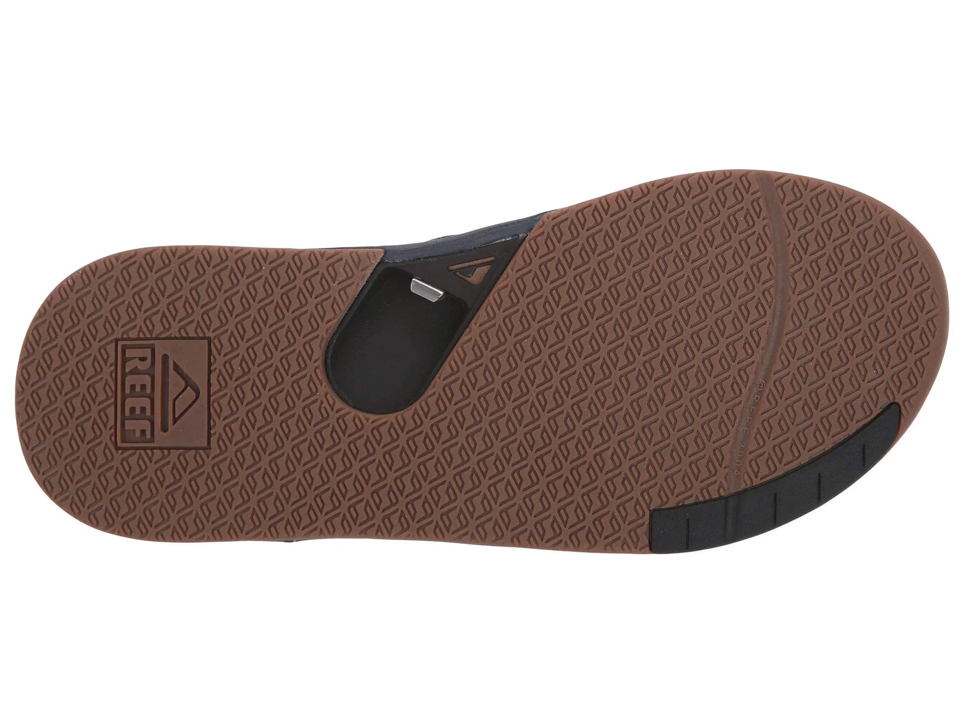 Reef Men's Fanning Bottle Opener Black, Brown, Gray Olive Navy Sandal