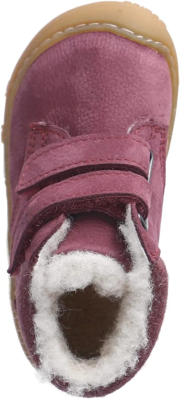 RICOSTA Mädchen Low-Top Sneaker Nico, Kinder Lauflernschuhe, Weite: Weit, Terracare,Barfuß-Schuh