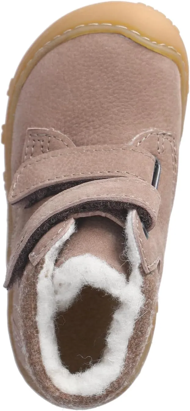 RICOSTA Mädchen Low-Top Sneaker Nico, Kinder Lauflernschuhe, Weite: Weit, Terracare,Barfuß-Schuh