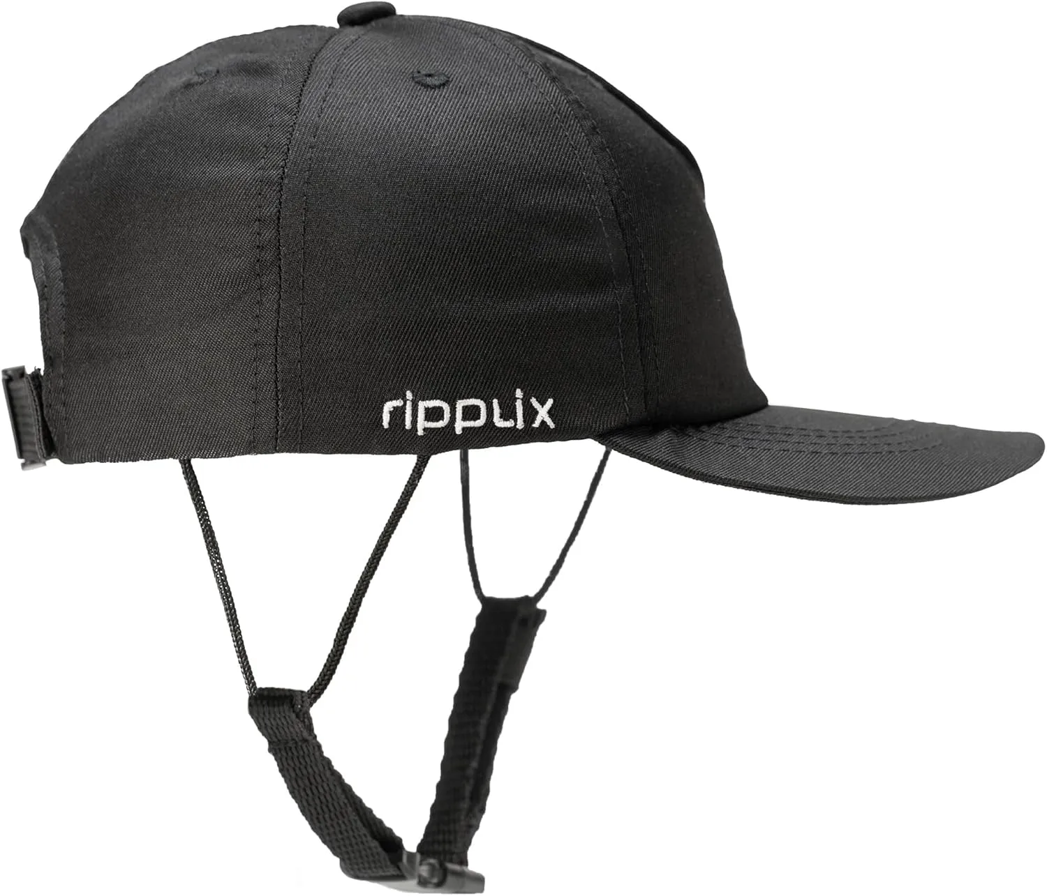 Ride On Surf Baseball Cap, Water Sports Trucker Surf Hat with Chin Strap Made from Recycled Material for Sun Protection