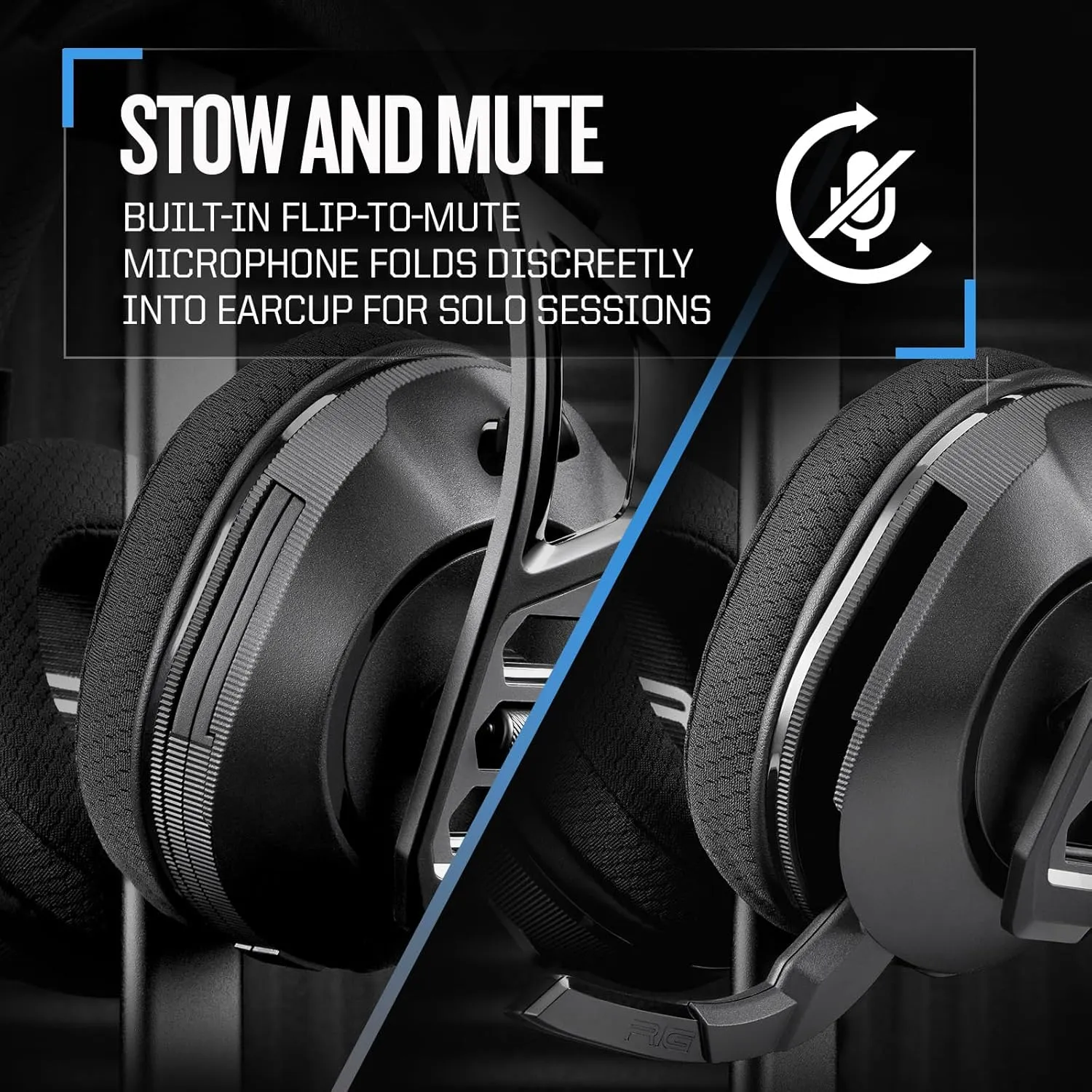 RIG 600 PRO HX Dual Wireless Universal Gaming Headset with Bluetooth for Xbox Series X|S, Xbox One, PlayStation PS4, PS5, Nintendo Switch, PC, USB & Mobile - Black