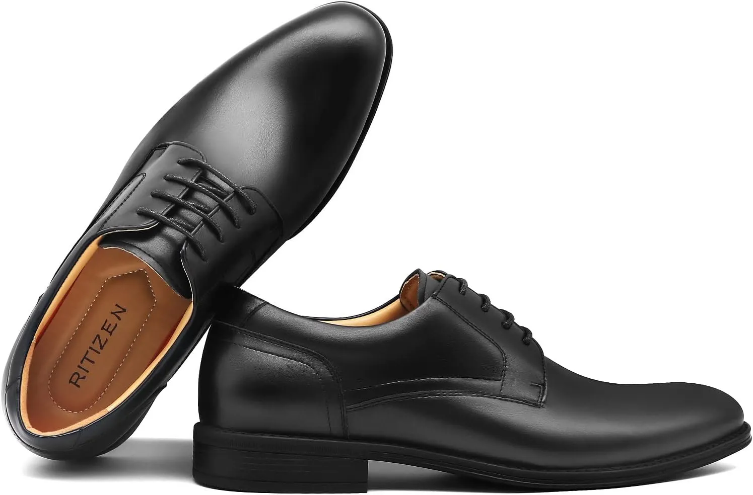 RITIZEN Men's Oxford Classic Lace-up Dress Shoes