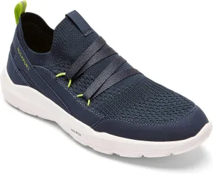 Rockport Men's Truflex M Evolution Mudguard Pull Up Walking Shoe, Navy, 10 Wide