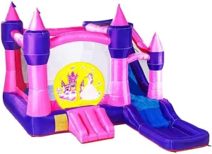 ROLTIN Inflatable Bouncer Kids Bounce House for Birthday Party with Air Blower Indoor Children's Inflatable Castle Park Outdoor Trampoline Toy Entertainment Equipment