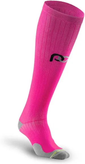 Running Marathon Socks - Calf-Length Travel and Sports Compression Socks for Foot and Ankle Support, Unisex
