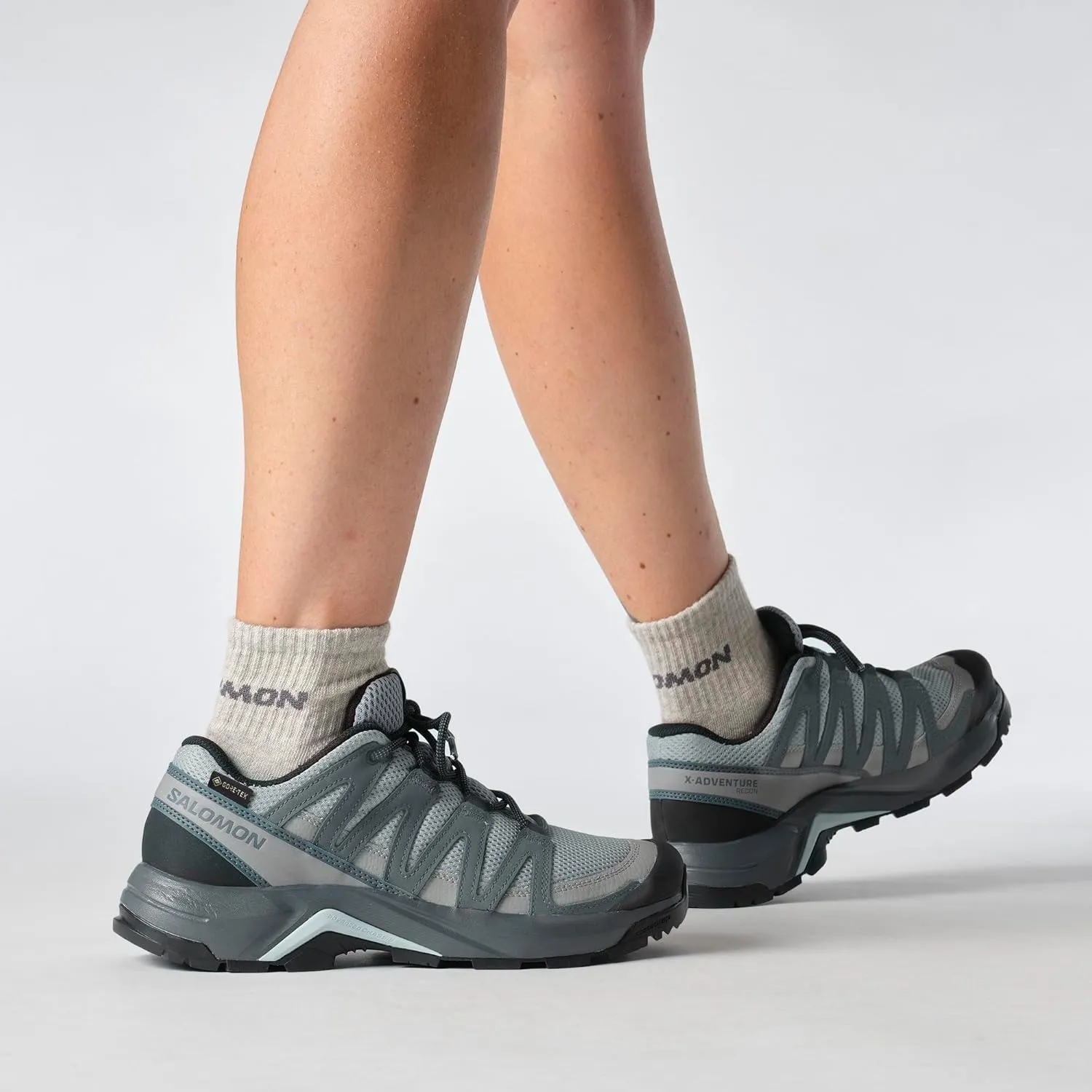 Salomon Women's X-Adventure Recon Gore-Tex Hiking Shoe, Waterproof Traction and Support for Fast Hikes & Mixed Terrain
