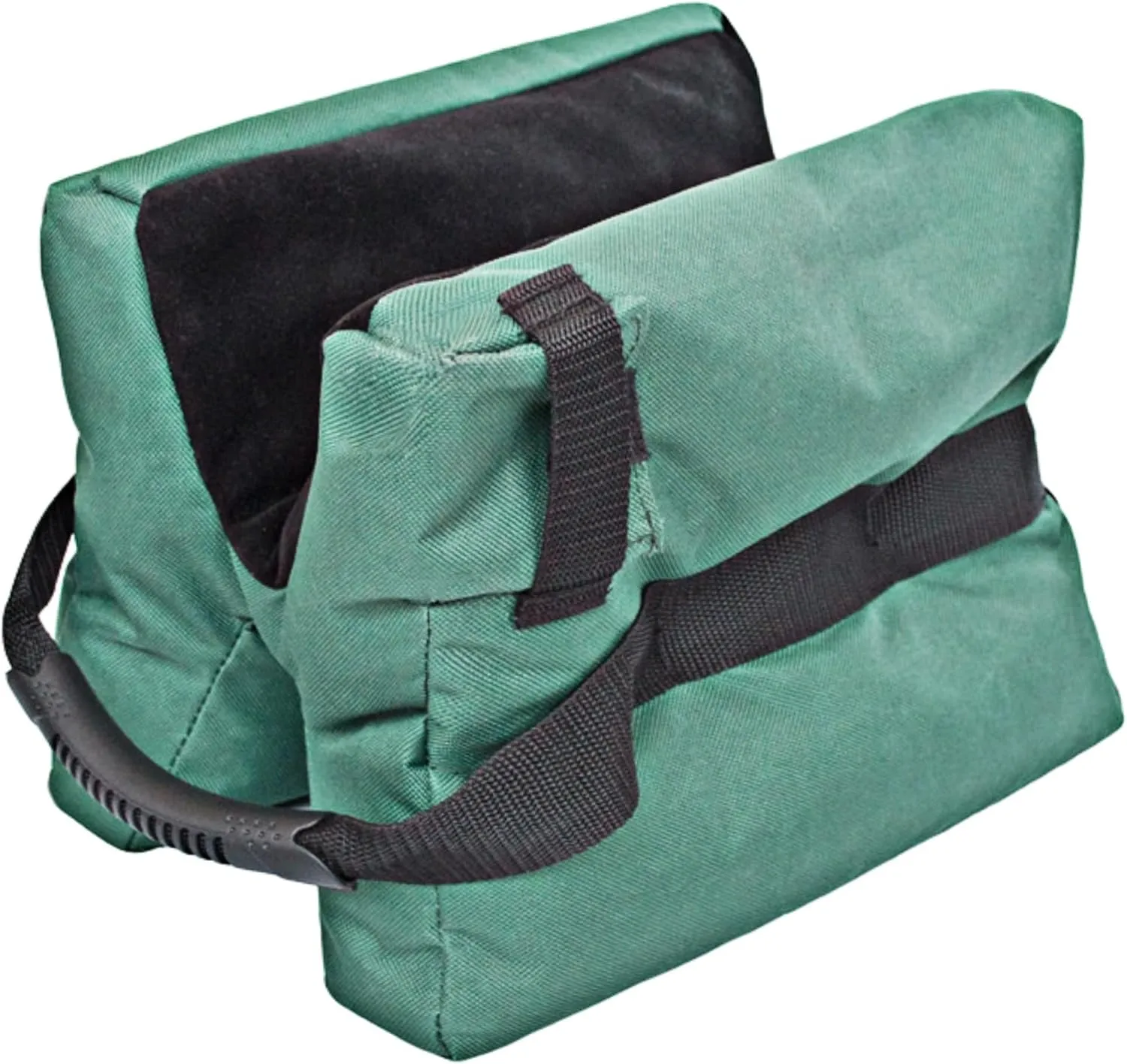 Shooting Rest Bag, Front Shooting Bag for Rifles and Shotguns, Portable Unfilled H-bag for Outdoor, Range, Shooting and Hunting (Green)