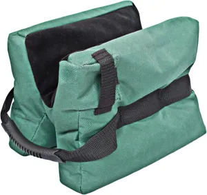 Shooting Rest Bag, Front Shooting Bag for Rifles and Shotguns, Portable Unfilled H-bag for Outdoor, Range, Shooting and Hunting (Green)